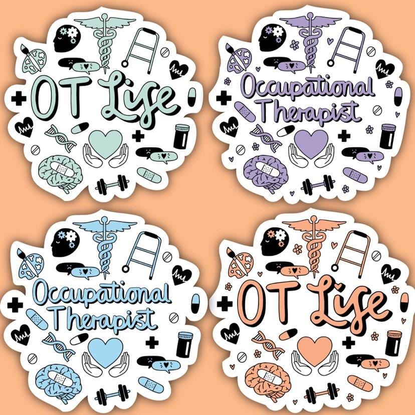  Occupational Therapist Sticker Pack、mySite、elrpsem3k