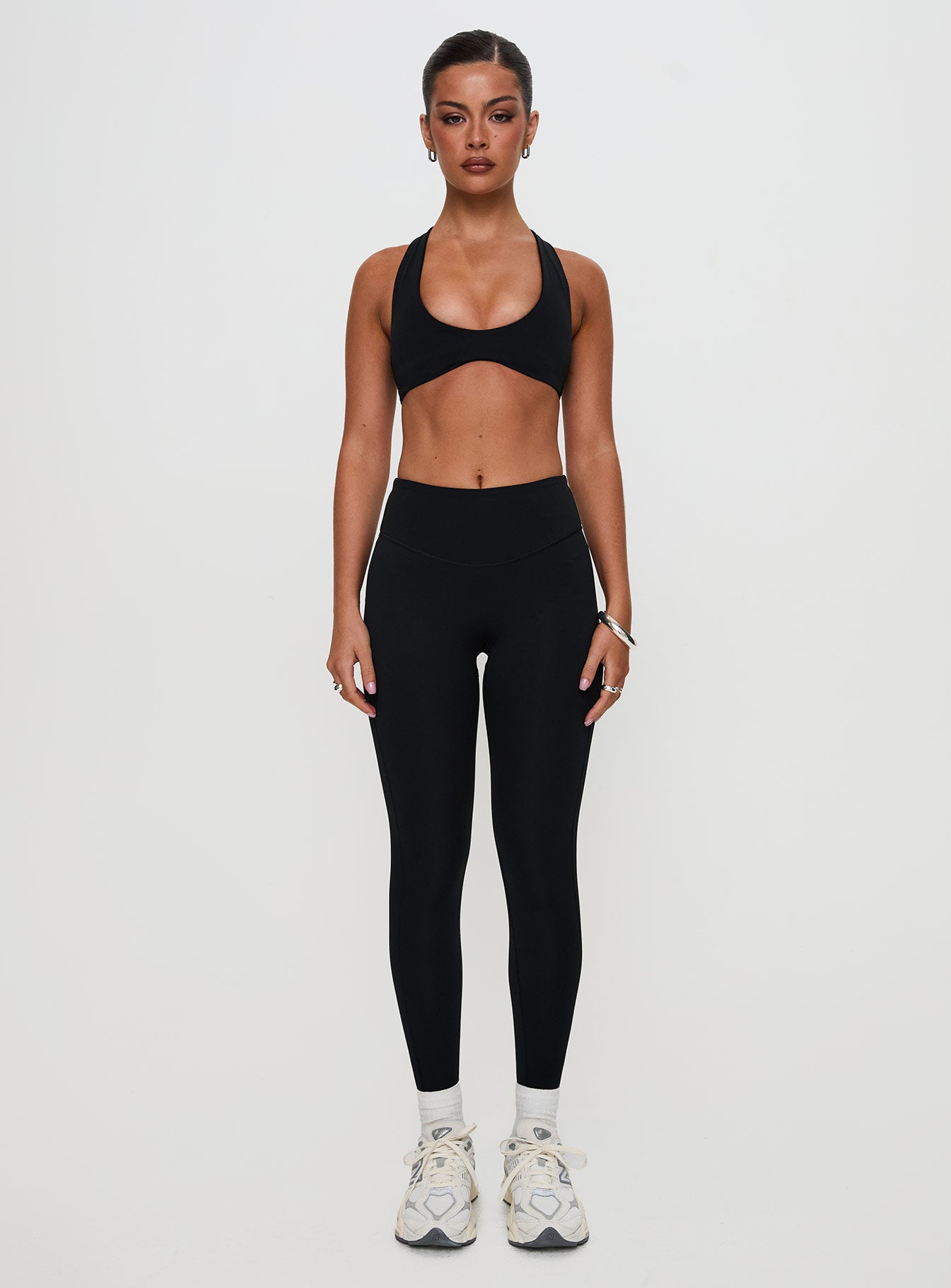 Pulse Full Length Active Tights Black、mySite、solidvoid