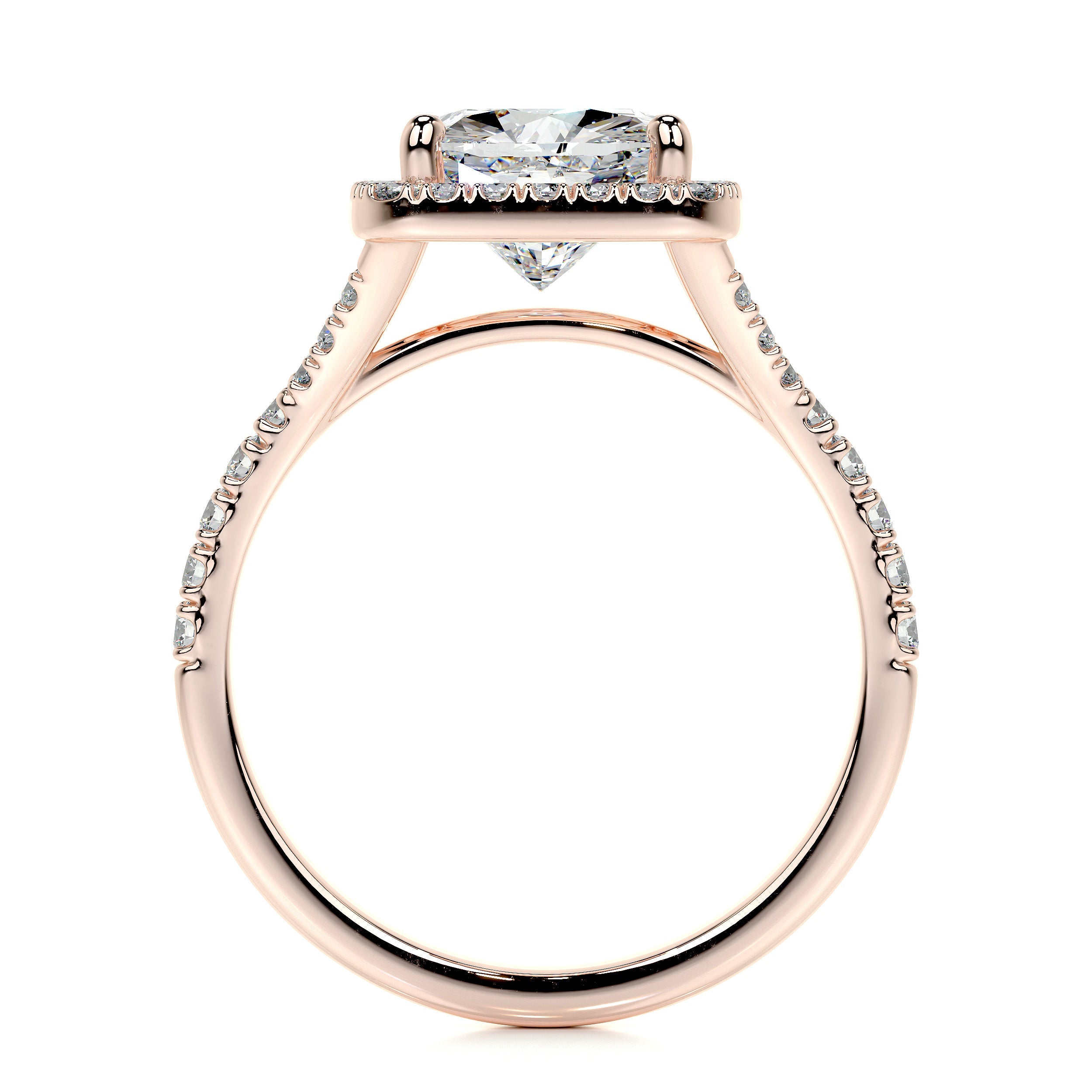 Luciana Lab Grown Diamond Ring -14K Rose Gold、mySite、hinf8tx79