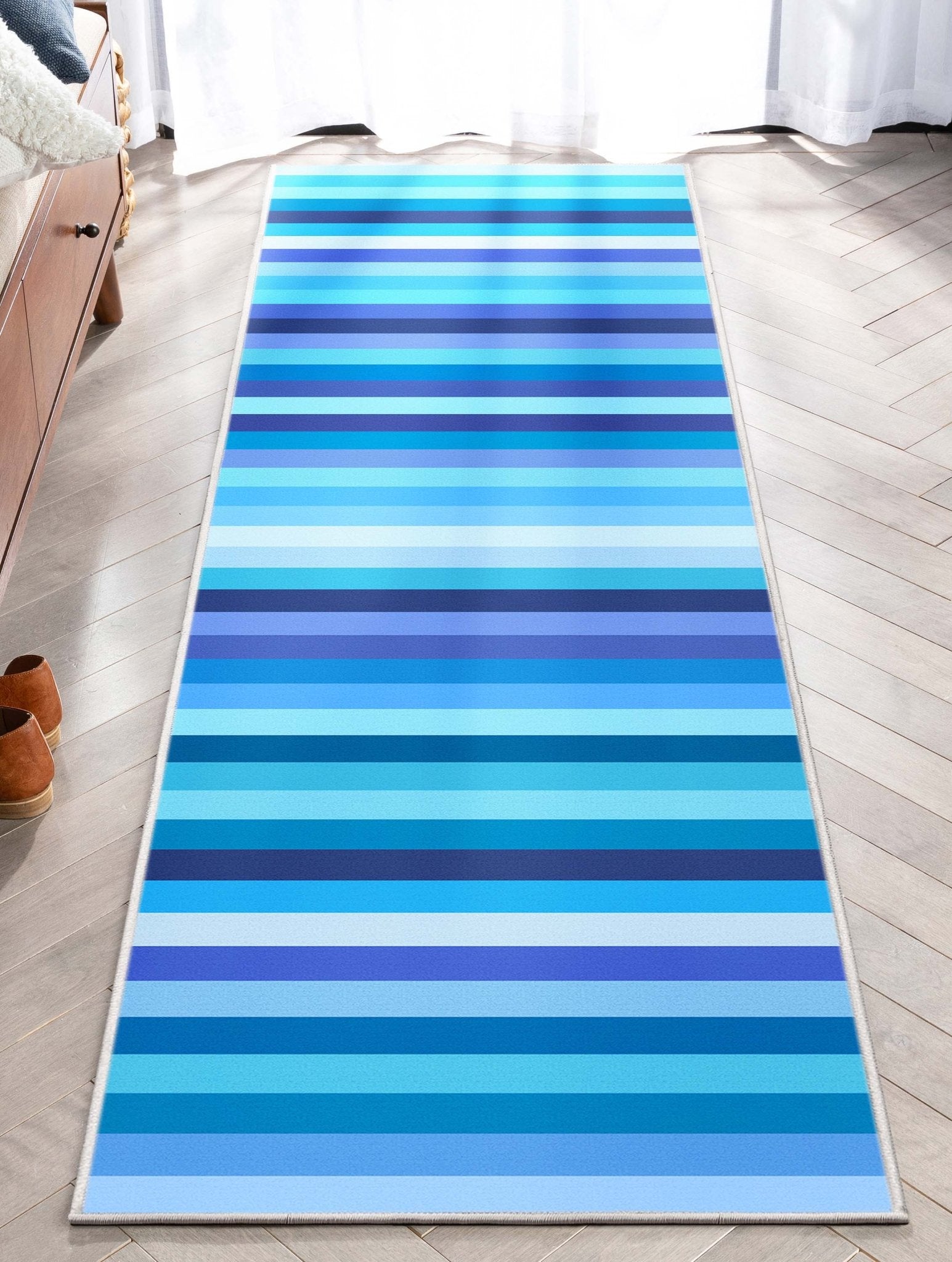 Crayola Stripe Blue Area Rug By Well Woven、mySite、gigharbornorthrealestate