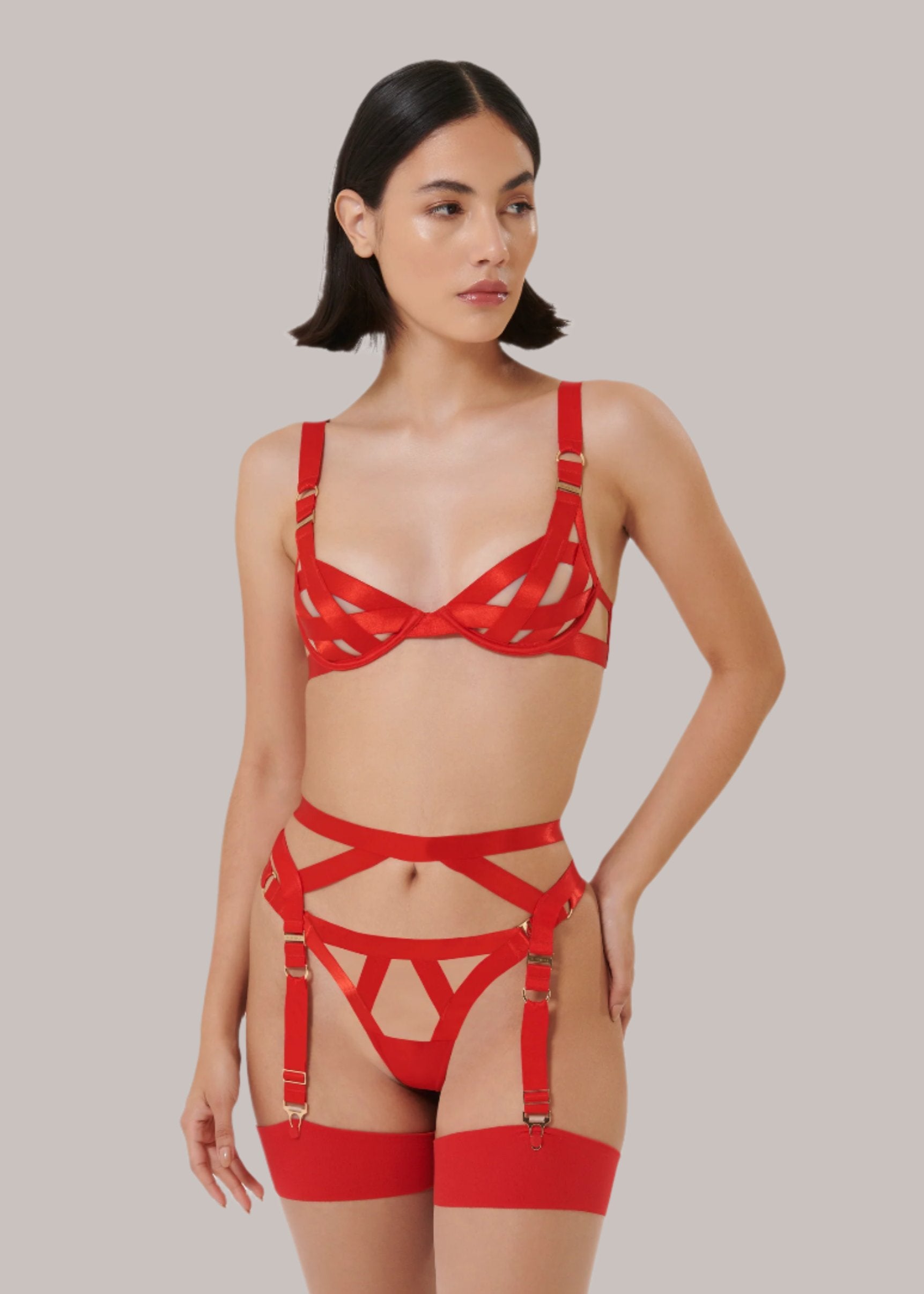  Ariana Suspender (Red)、mySite、justintrudeaud