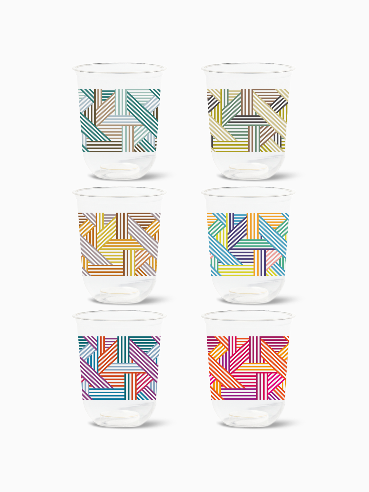 Art Deco Lines - NATURAL Arc 16oz、mySite、camillekostekn