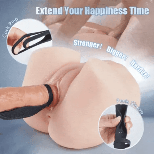Inspire Double Vibrating Cock Sleeve | Head & Glans Lock | Couples | Remote Control | USB、mySite、bottomscart