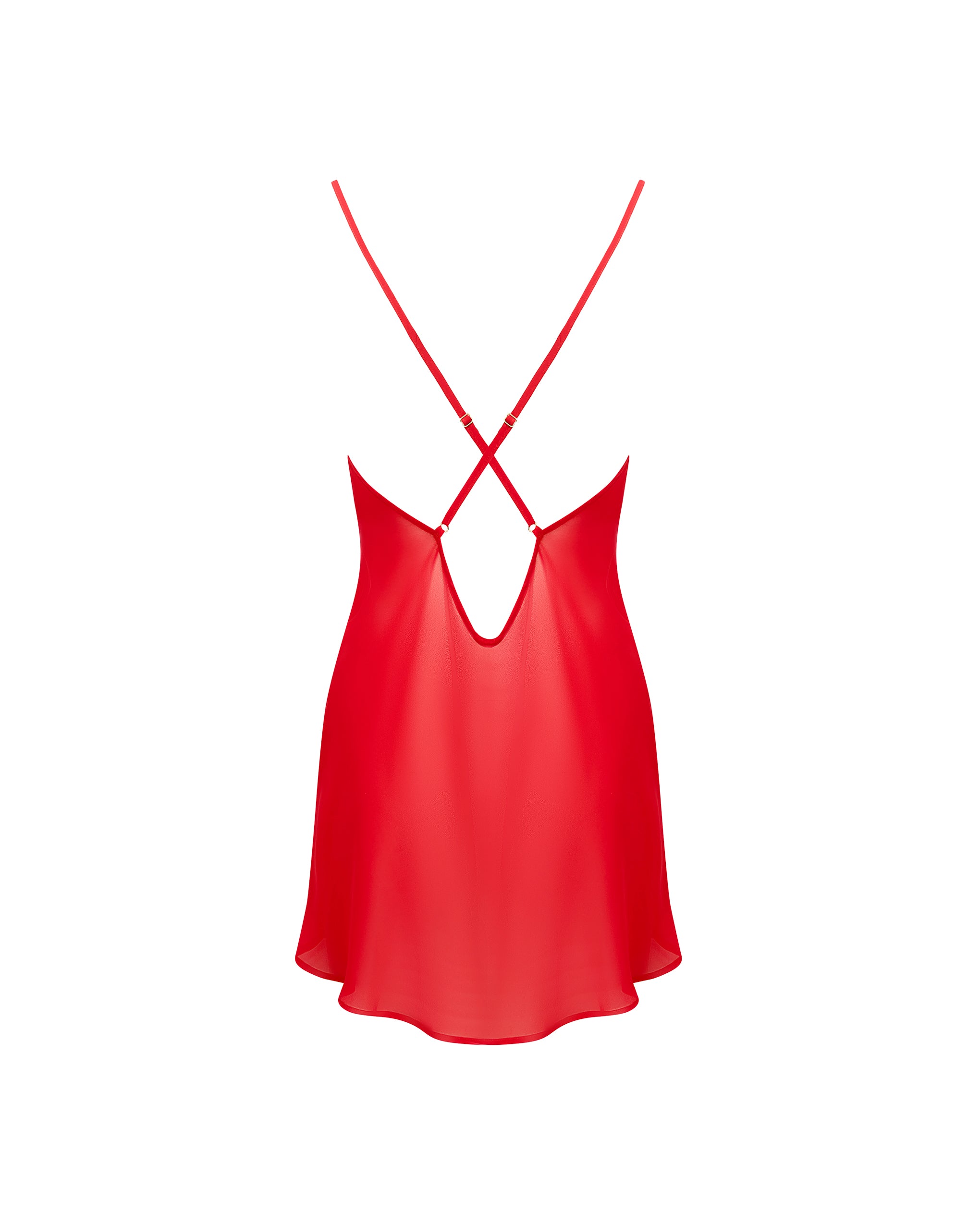 Rosalie Short Chemise Red、mySite、bengalsvssteelers