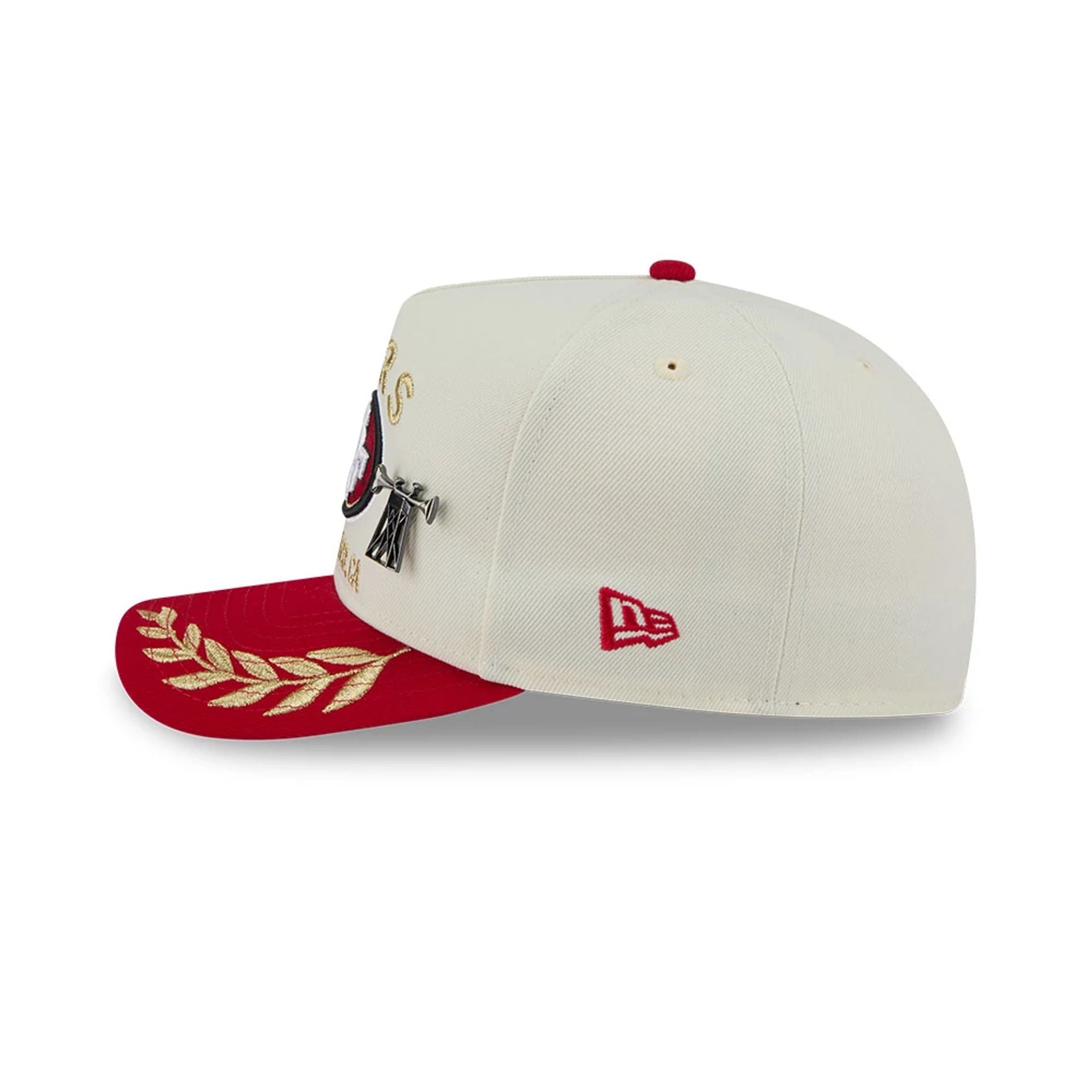 San Francisco 49ers NFL Draft 2025 White 59FIFTY Fitted A-Frame Cap、mySite、vikingsvslions