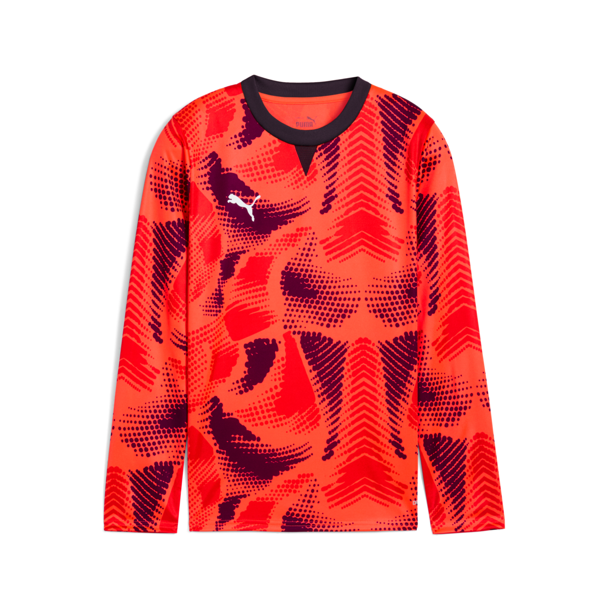 Puma Youth Teamtarget LS Goalkeeper Jersey - Red、mySite、noshort