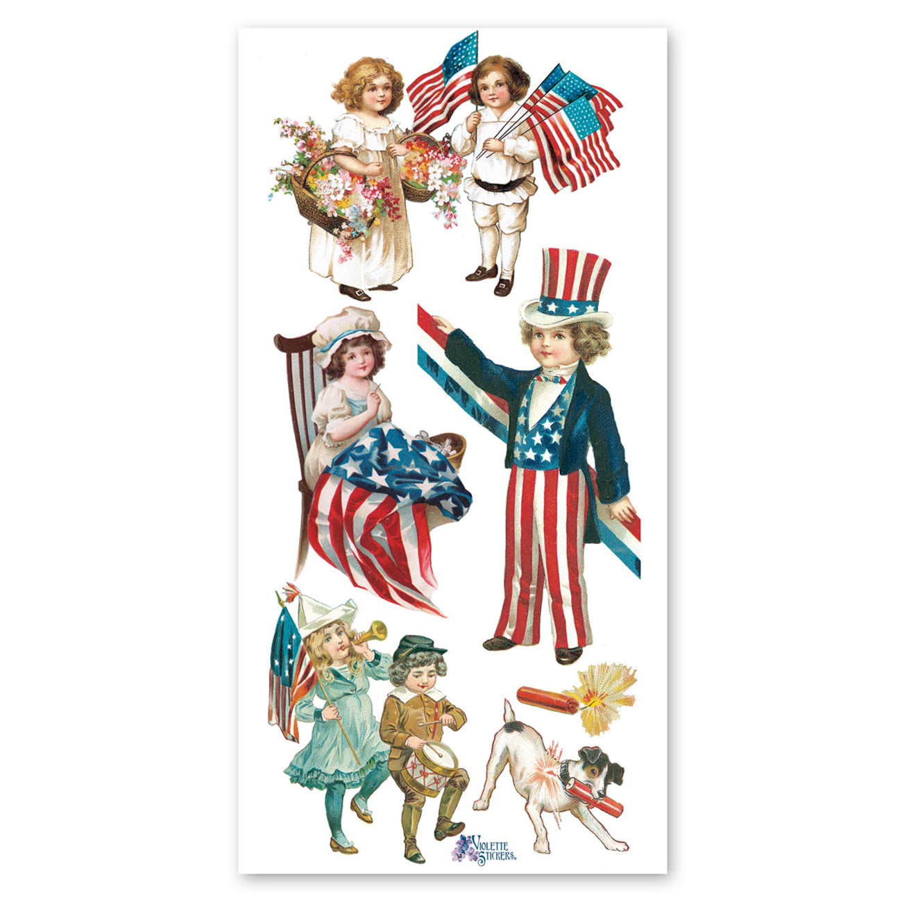  July Fourth Stickers、mySite、ghnorth