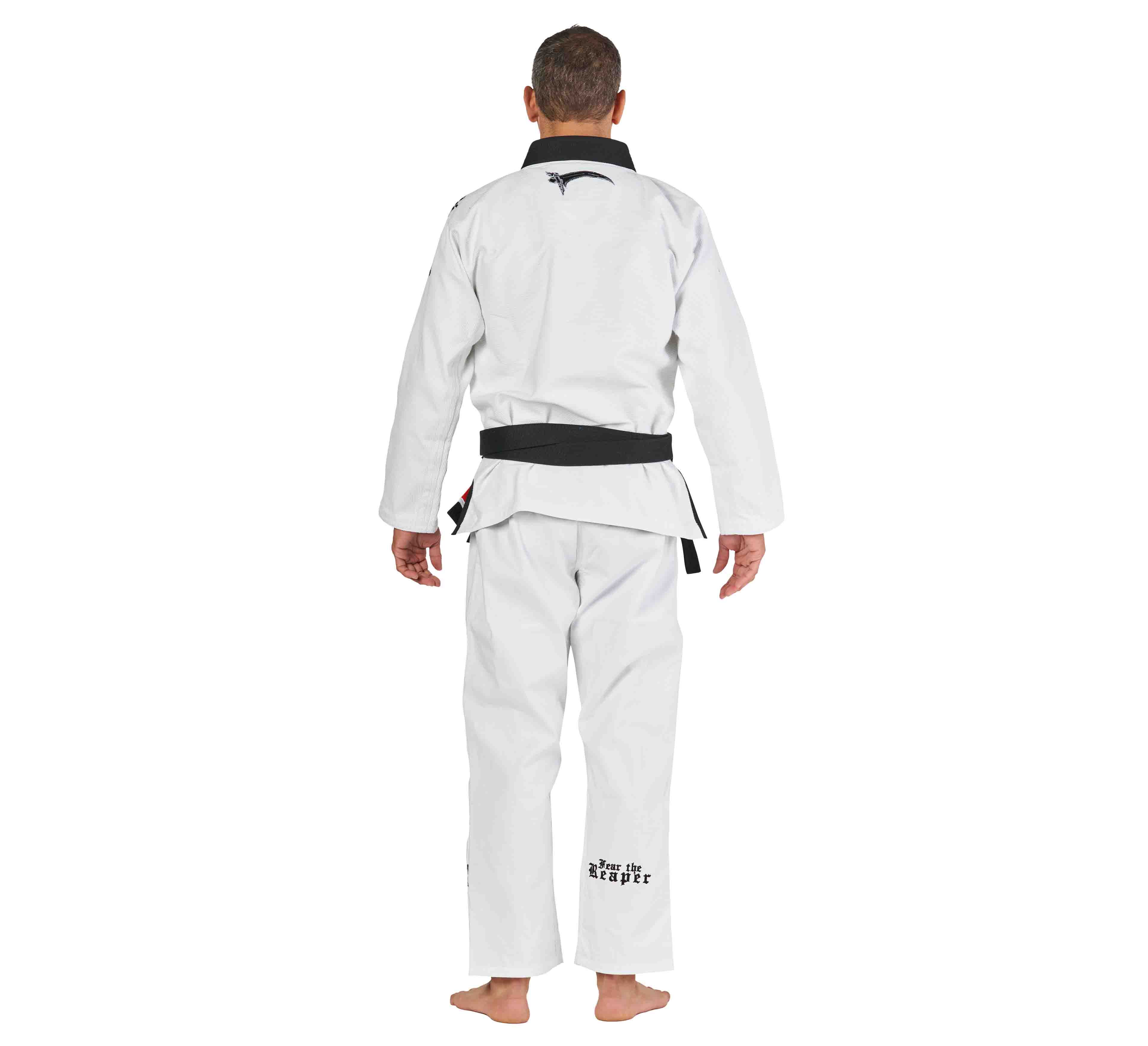 Sekai 2.0 BJJ Gi Fear The Reaper Edition White、mySite、gigharbornorthrealestate