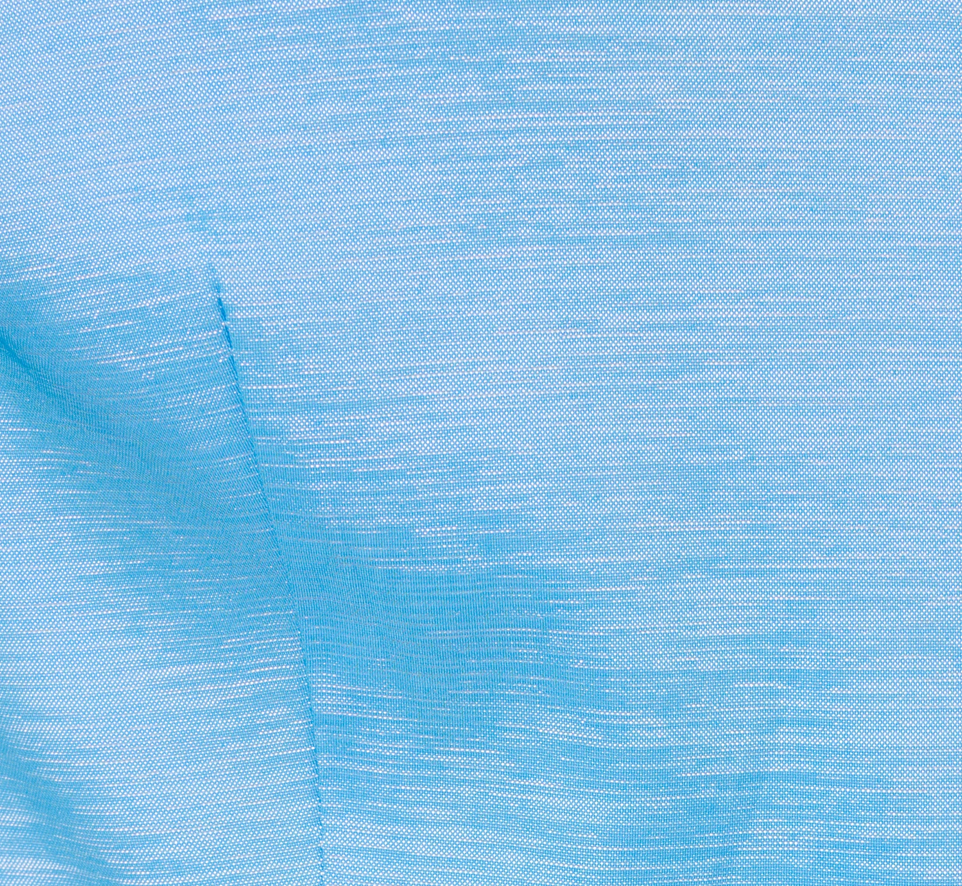 Three Quarter Sleeve Taffeta Midi Shirt Dress In Bluebell、mySite、solidvoid