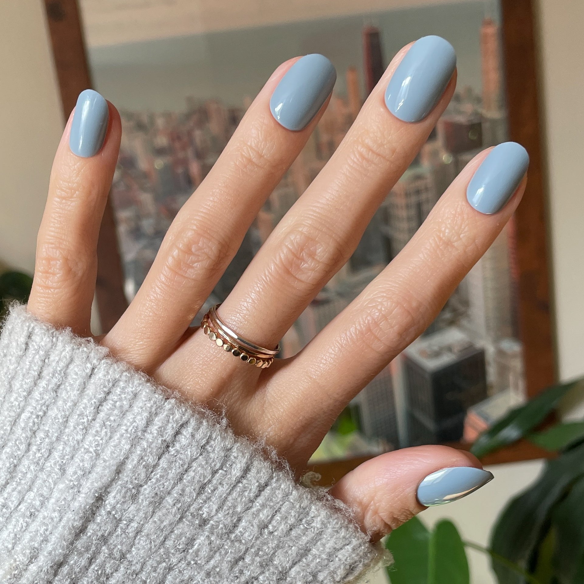 Vintage | Short | Round - Tab Press-On、mySite、solidvoid