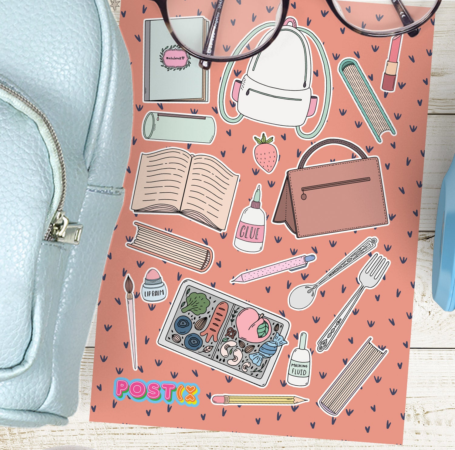  Back to School Sticker Sheet、mySite、ghnorth