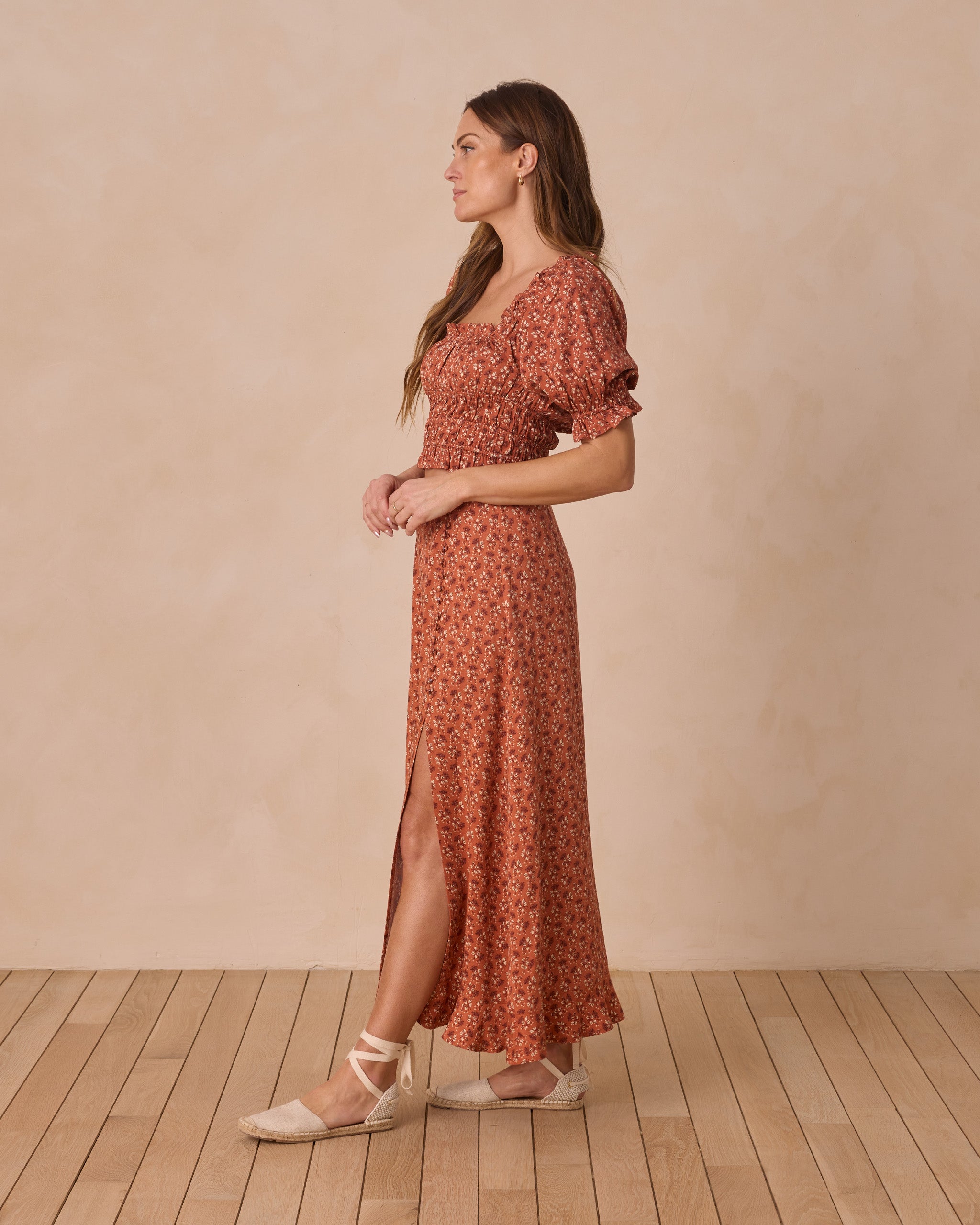  Button Slit Skirt || Red Floral、mySite、layawaytickets