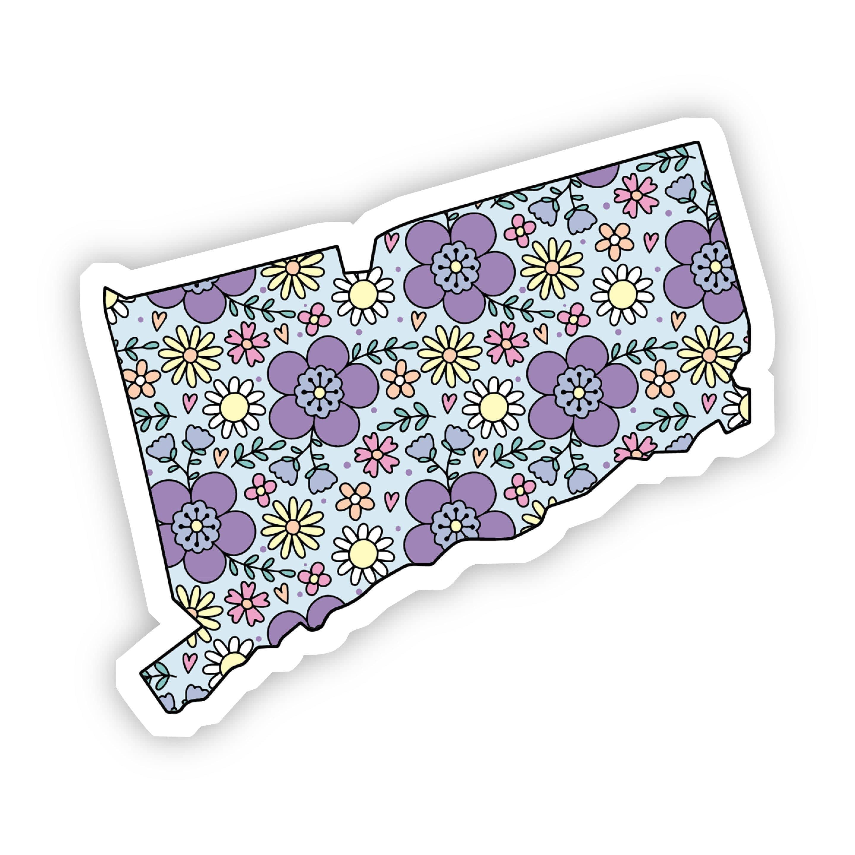  Connecticut Floral Sticker、mySite、elrpsem3k