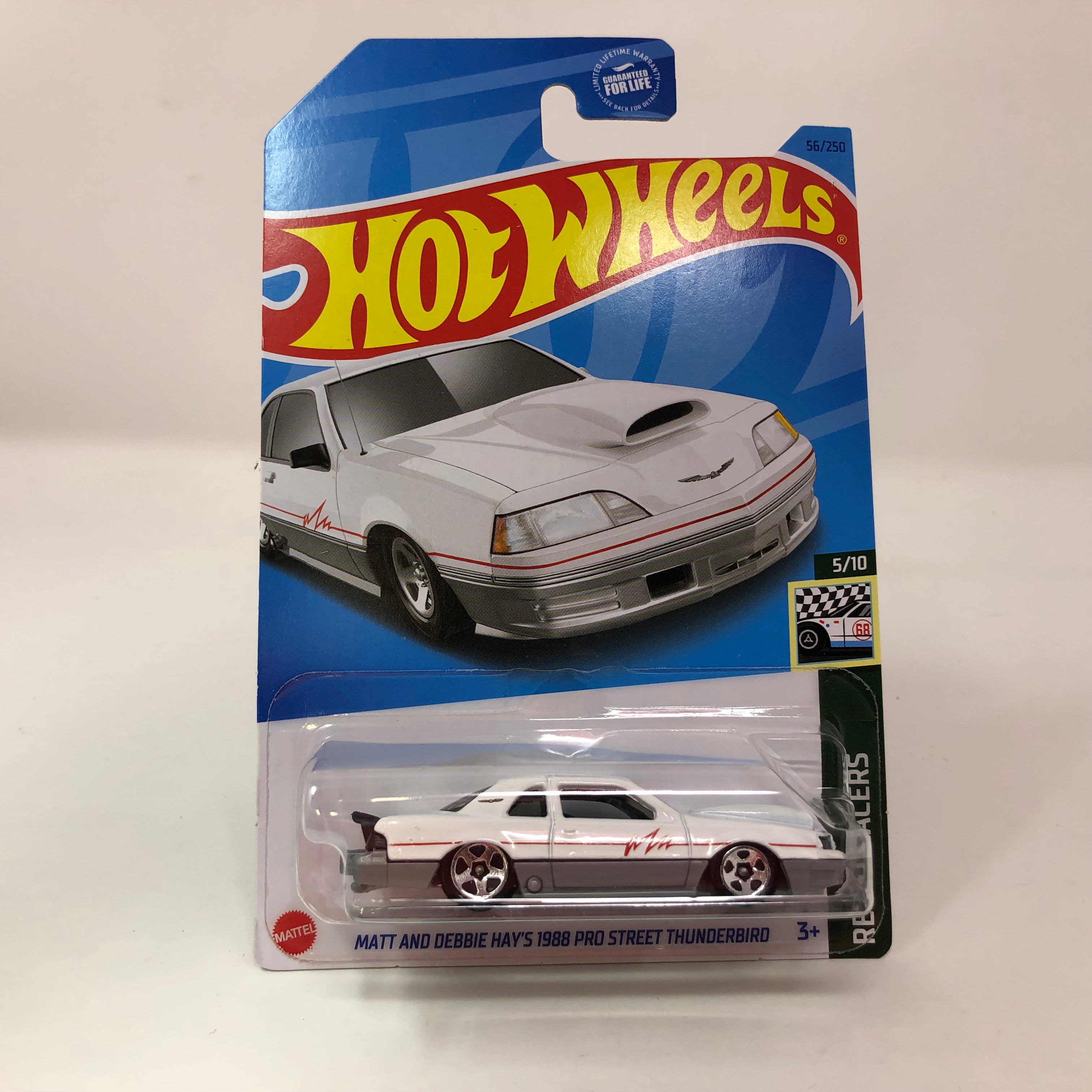 1988 Pro Street Thunderbird #56 * White * 2023 Hot Wheels Basic、mySite、hgirdovlk