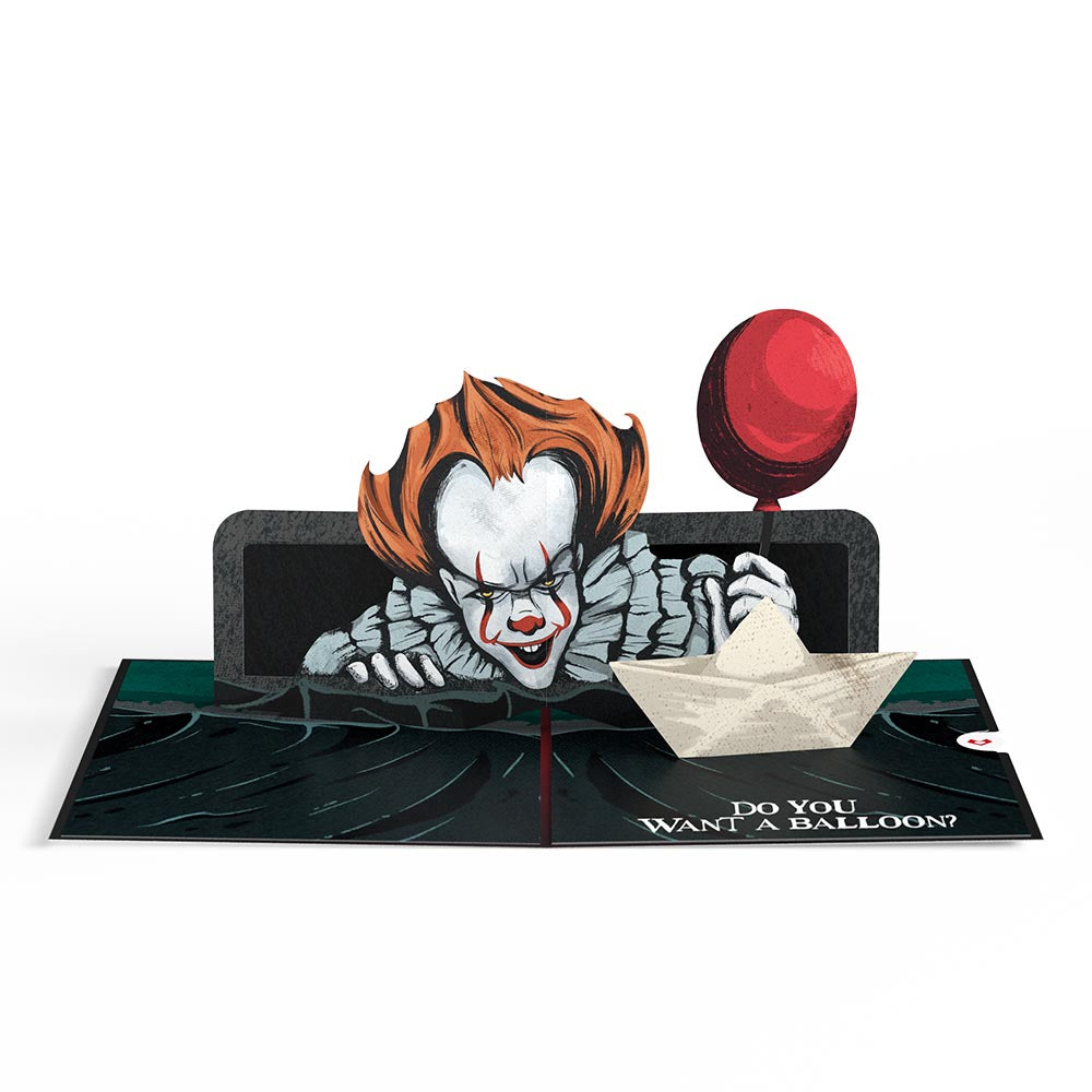 IT Pennywise™ Birthday Pop-Up Card、mySite、solidvoid