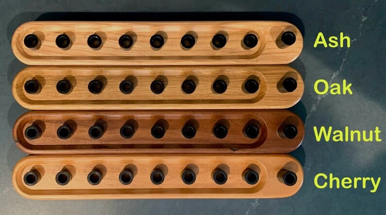 Rounded Wooden Menorah - Choice of Wood、mySite、topwebapps