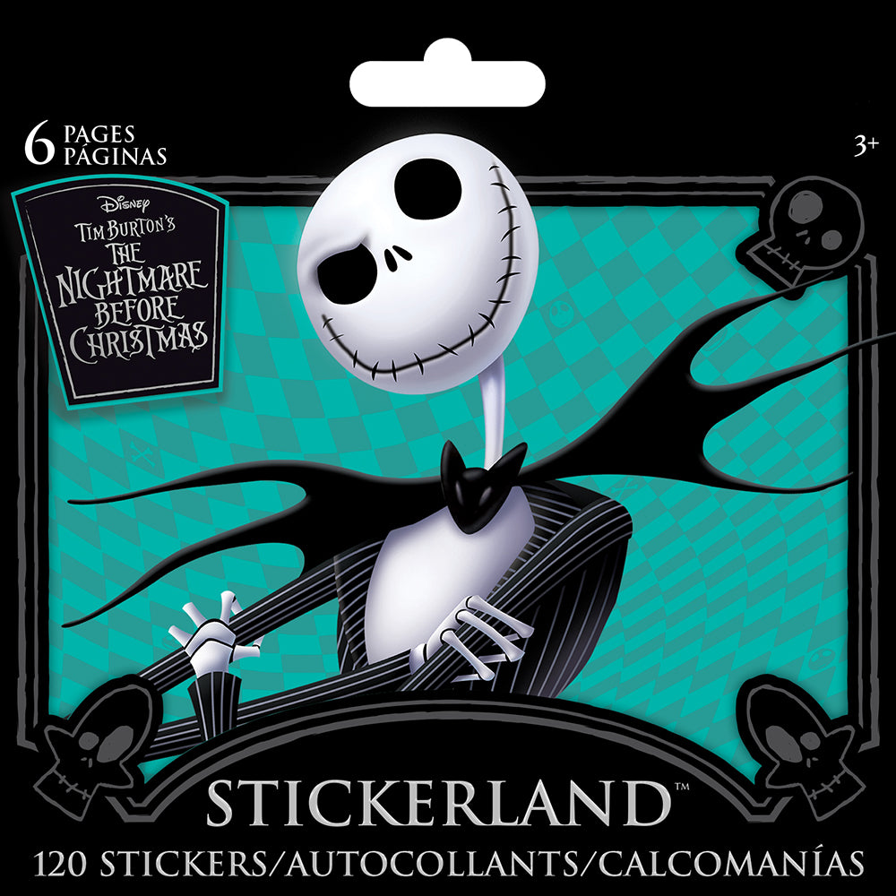  Nightmare Before Christmas Stickerland Pad、mySite、ghnorth