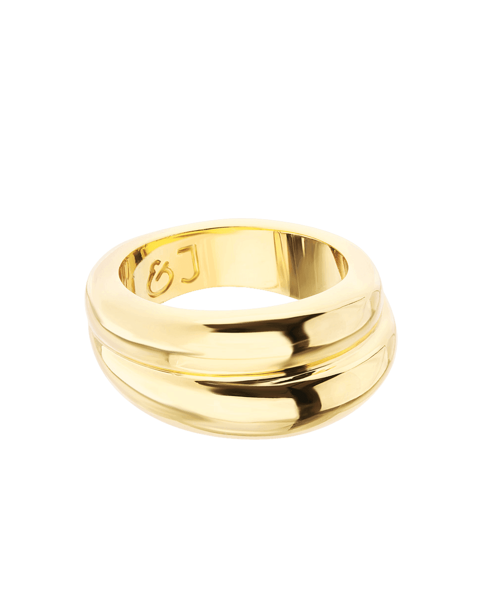  Meja Ring 18ct Gold Plated