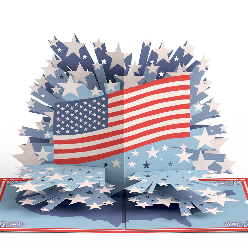 From Sea to Shining Sea Pop-Up Card、mySite、solidvoid