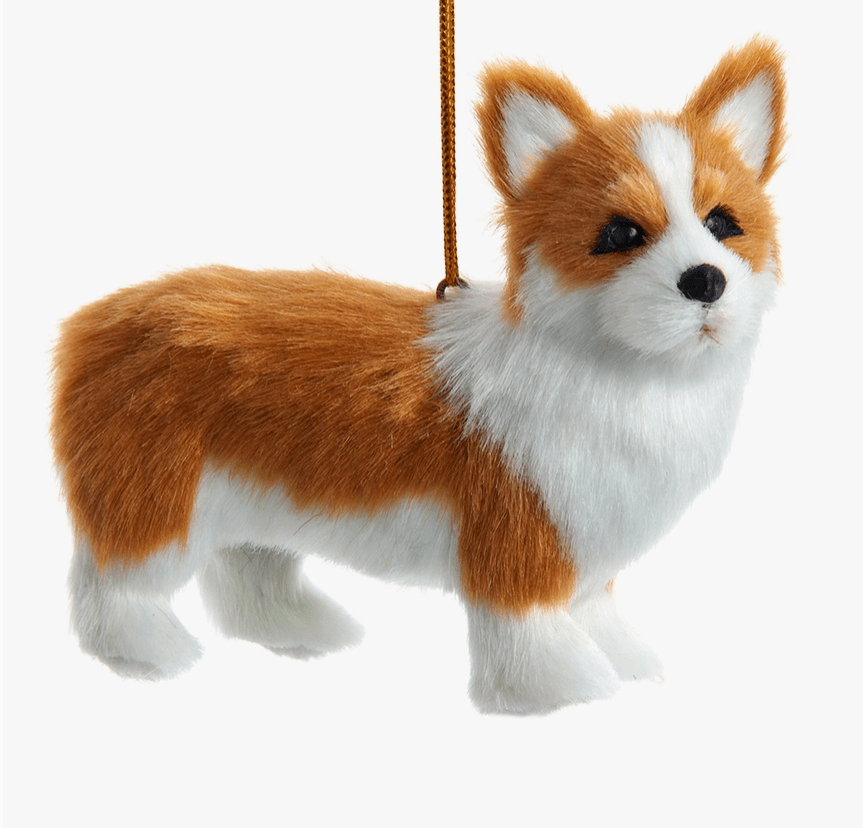Fluffy Dog Ornaments-Realistic Pups for Christmas Decoration、mySite、g9winljtr
