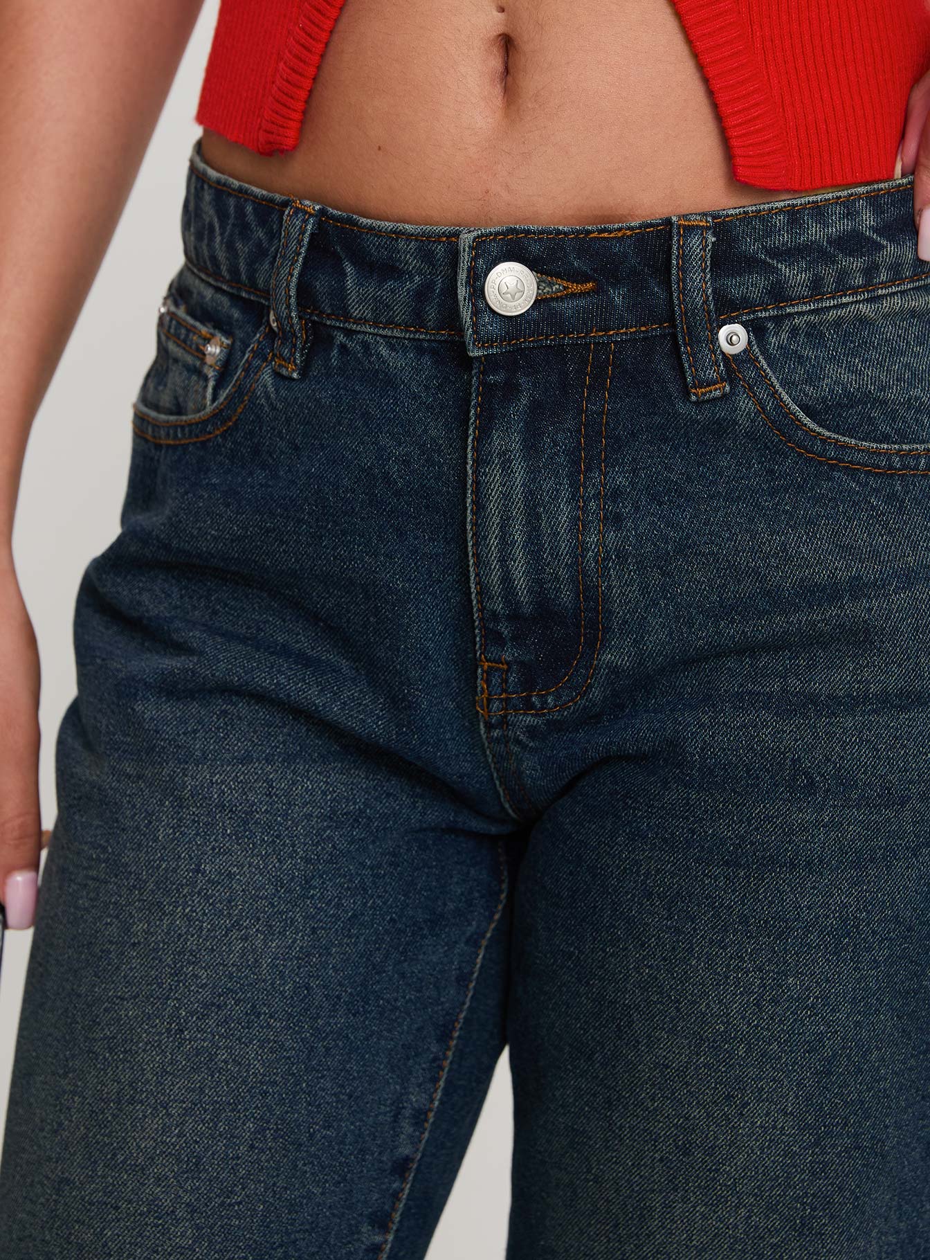 Cybele Straight Leg Jean Dark Denim、mySite、solidvoid