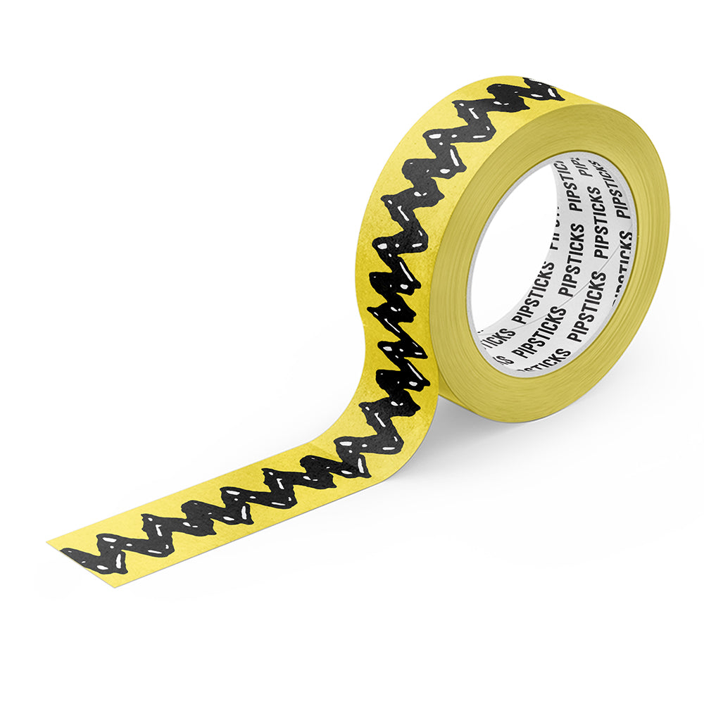  Peanuts Charlie Brown Zig Zag Washi Tape、mySite、ghnorth