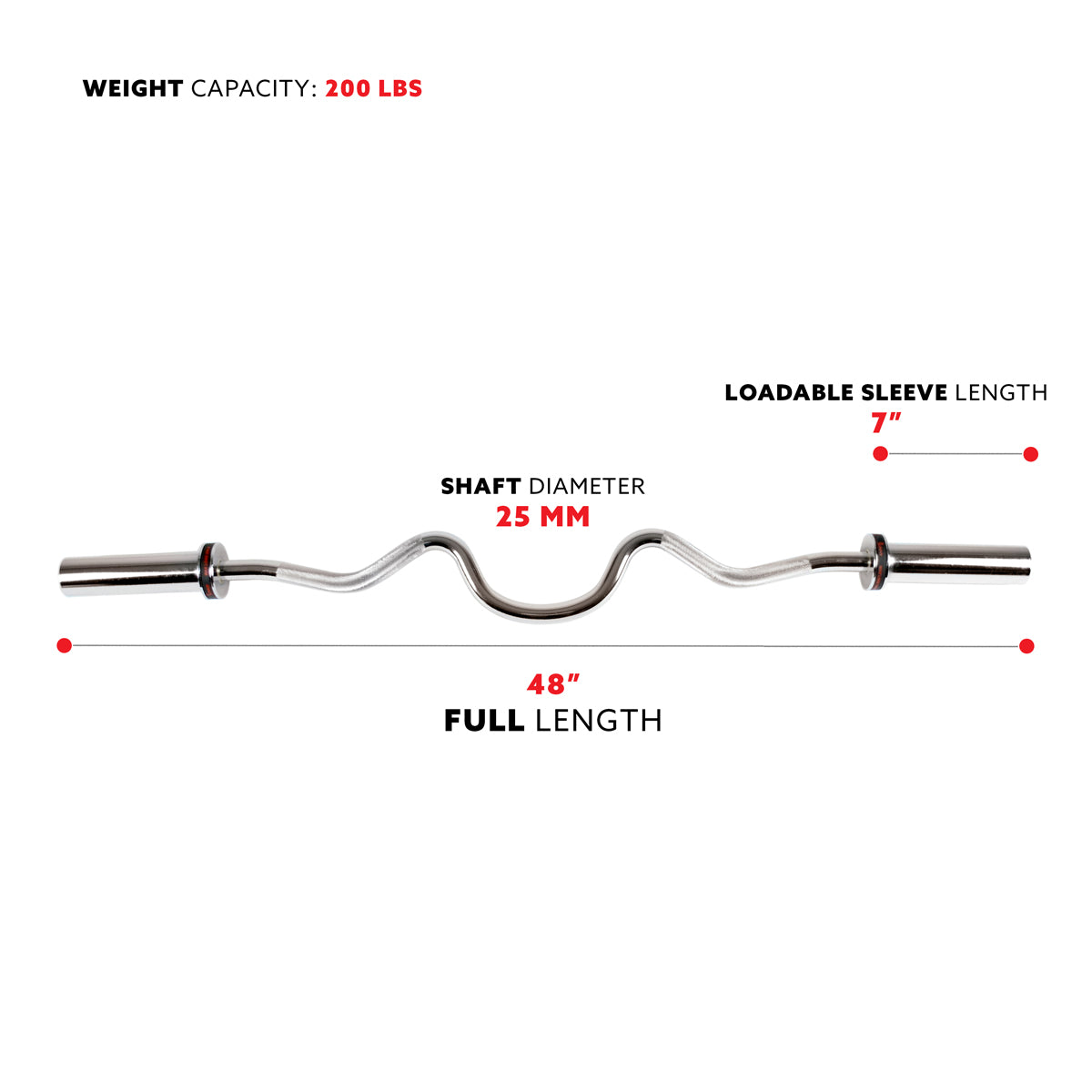  48 Olympic Super Curl Bar w/ Ring Collars、mySite、ghnorth