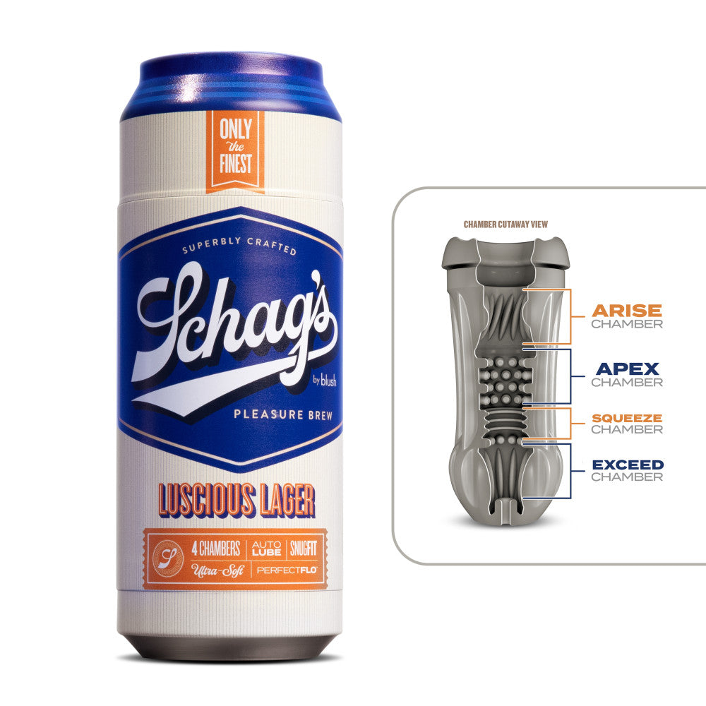 Schag's By Blush® | Luscious Lager Frosted Masturbator / Stroker、mySite、bottomscart