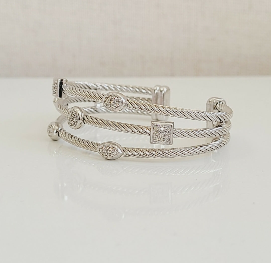 David Yurman Confetti Diamond Bracelet Three Row、mySite、hinf8tx79