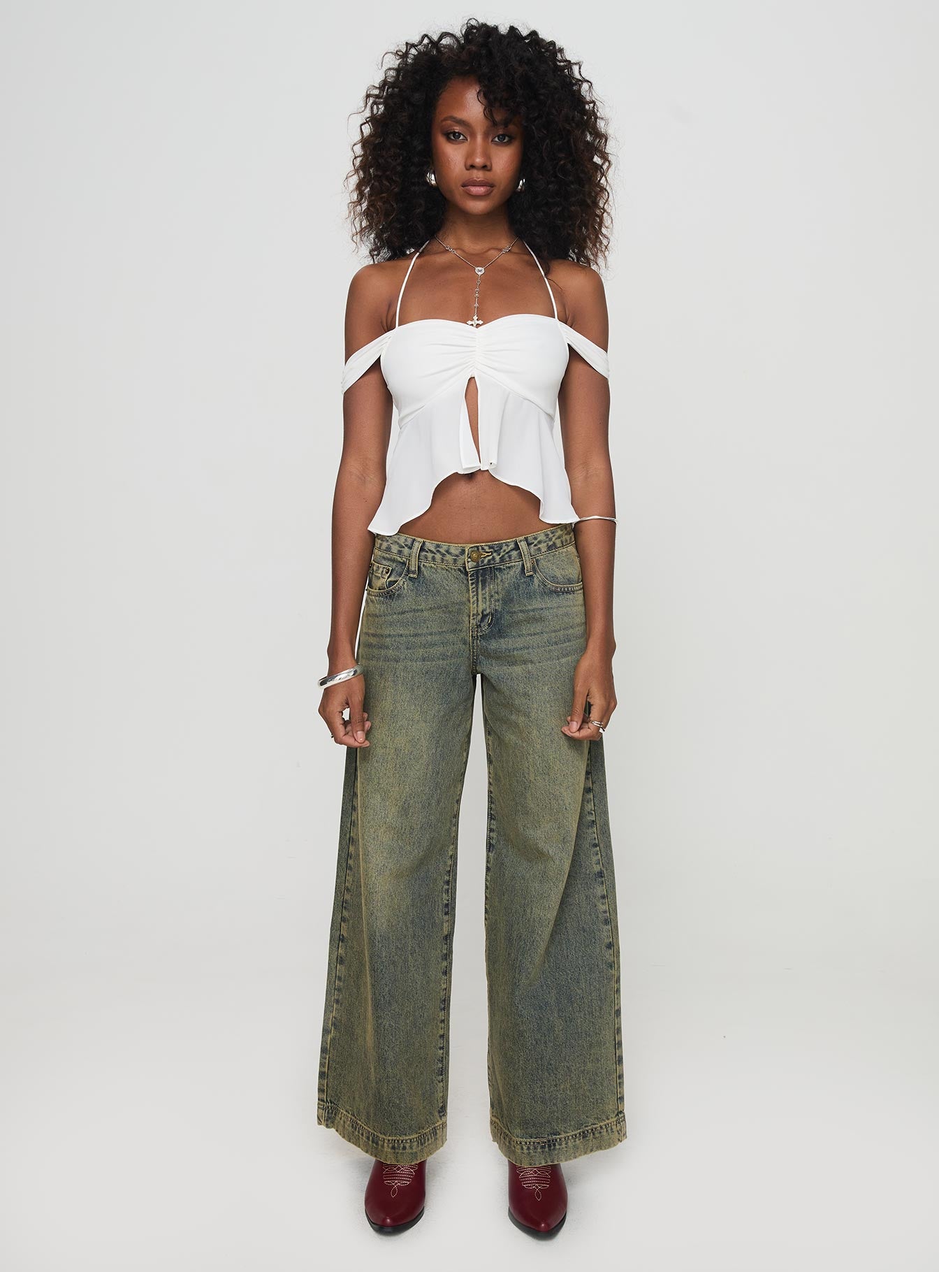 Waylen Top White、mySite、solidvoid