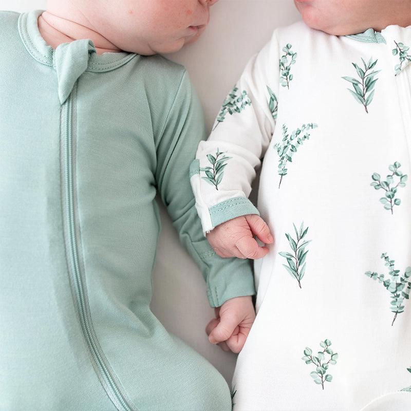  Kyte Baby Zippered Footed Sleepsuit - Sage、mySite、merchandisen