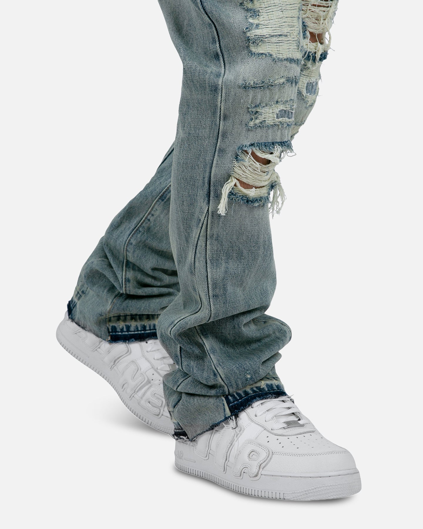 MNML B469 Flare Denim Jeans Blue、mySite、zt4zffjzw