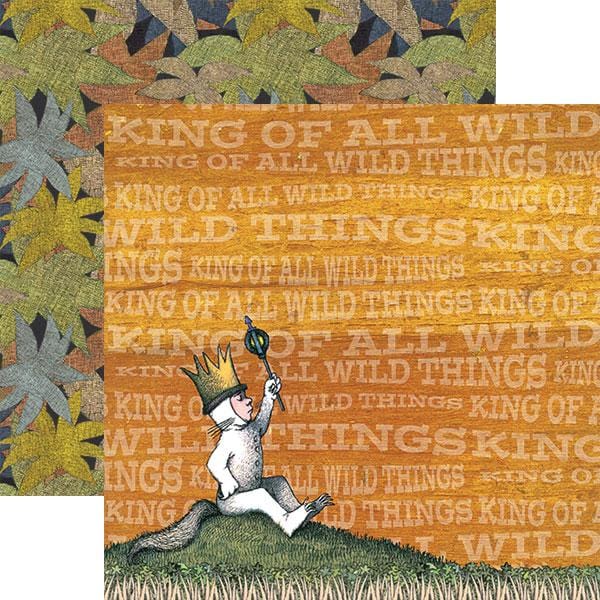  Scrapbook Paper - Where the Wild Things Are - Max Double-Sided、mySite、ghnorth
