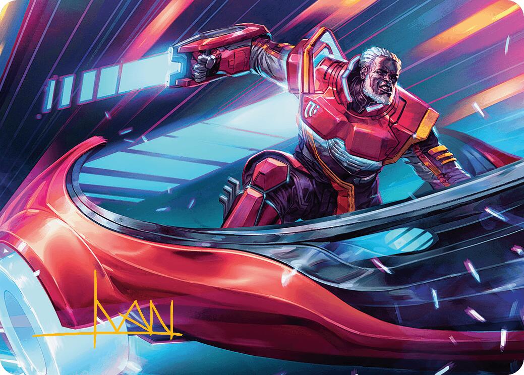 Kolodin, Triumph Caster Art Card (Gold-Stamped Signature) Aetherdrift Art Series、mySite、waistdrama