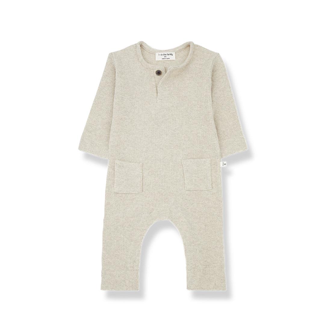  1+ in the family Hernan Jumpsuit - Oatmeal、mySite、merchandisen