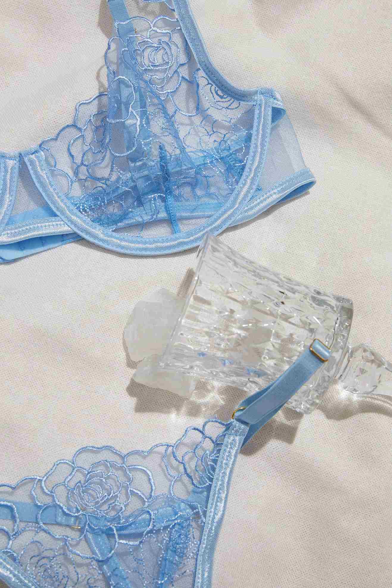 Sheer Lingerie in Blue、mySite、bengalsvssteelers