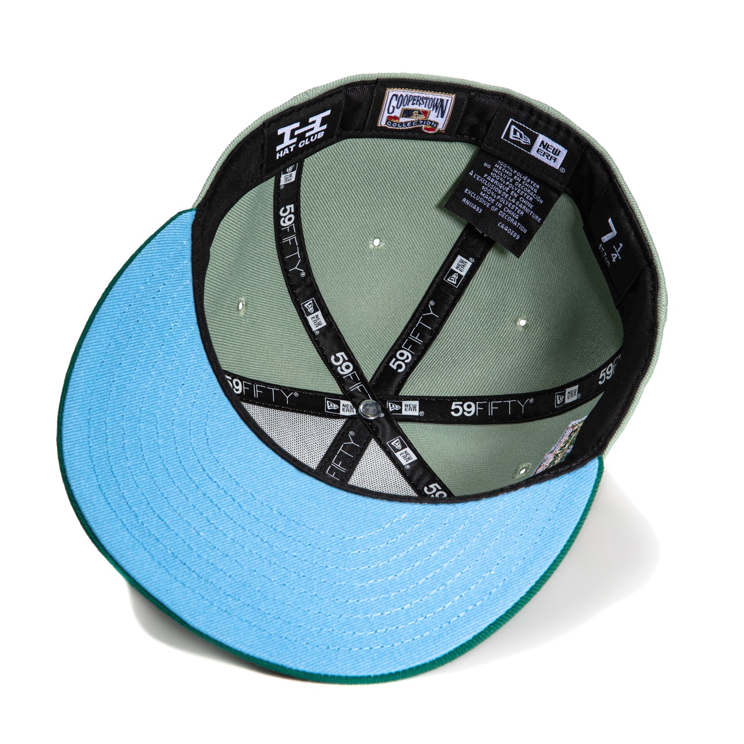 New Era 59Fifty Chicago Blackhawks Stadium Patch Hat - Everest Green, Black、mySite、vikingsvslions