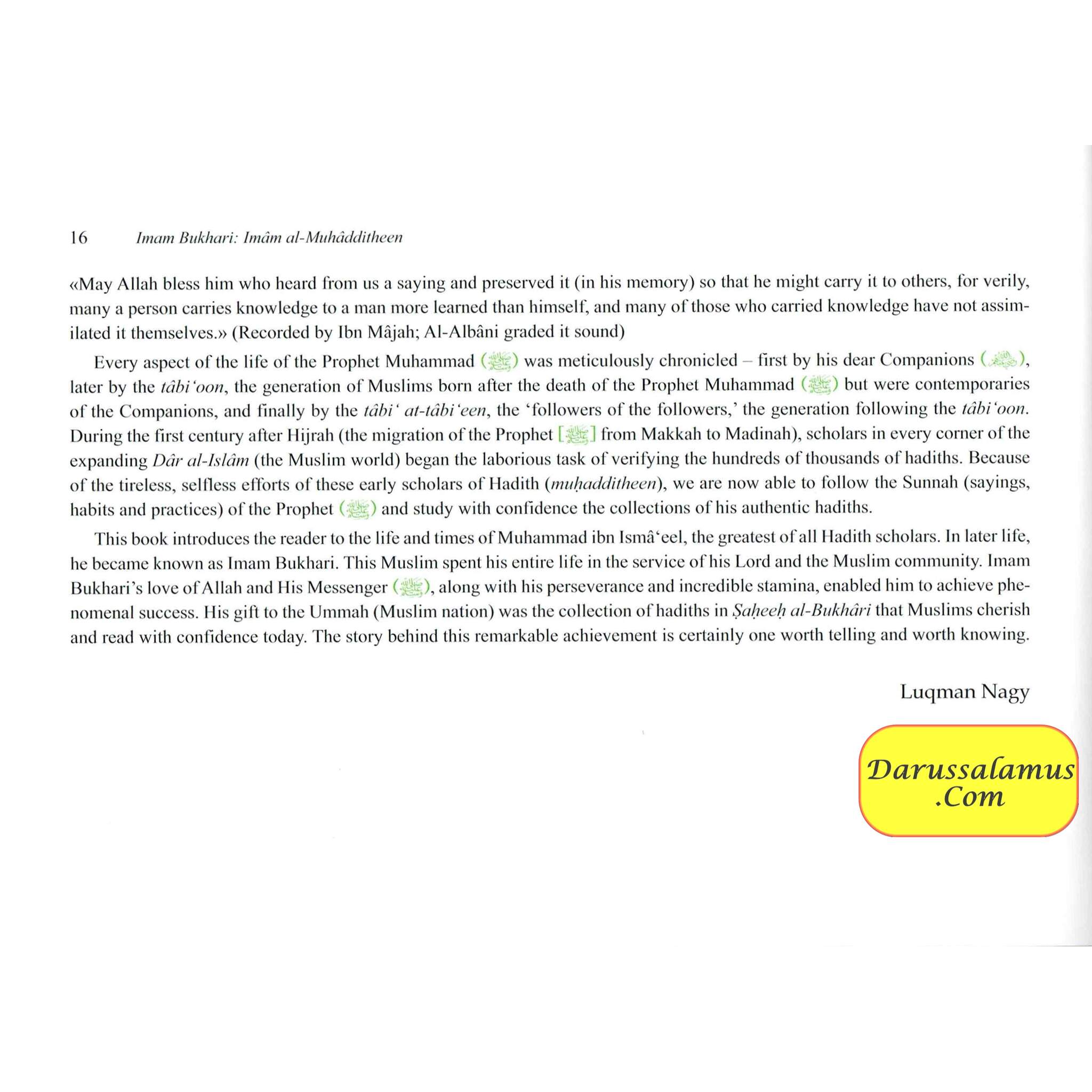 Imam Bukhari by Luqman Nagy By Luqman Nagy、mySite、topwebapps