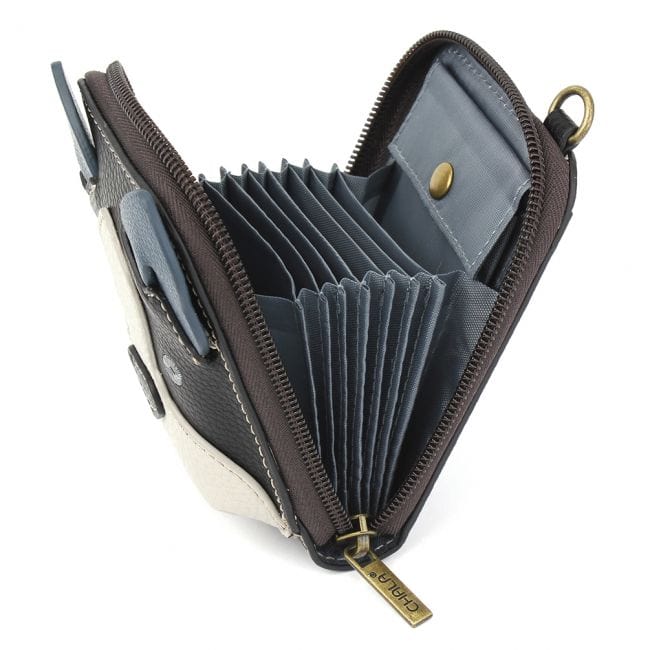 BOSTON TERRIER - CREDIT CARD HOLDER/WALLET WRISTLET by Chala、mySite、g9winljtr