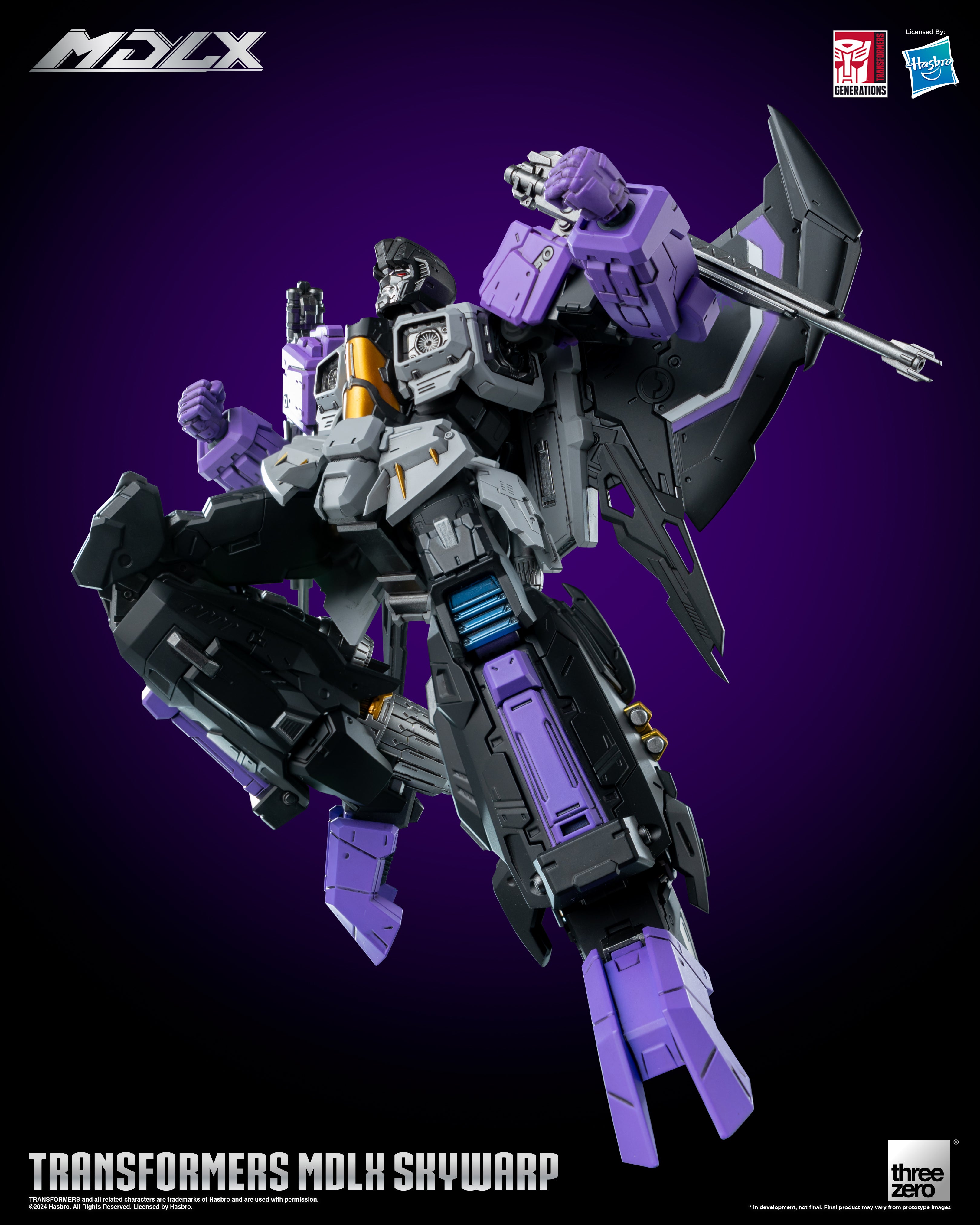 Threezero Transformers MDLX Skywarp、mySite、hgirdovlk