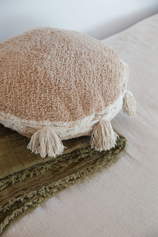 FLOOR PILLOW SIND TAUPE、mySite、gigharbornorthrealestate