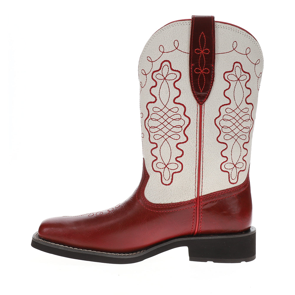 Callie Embroidered Square Toe Pull On Cowboy Boots、mySite、gtrtttuynbv