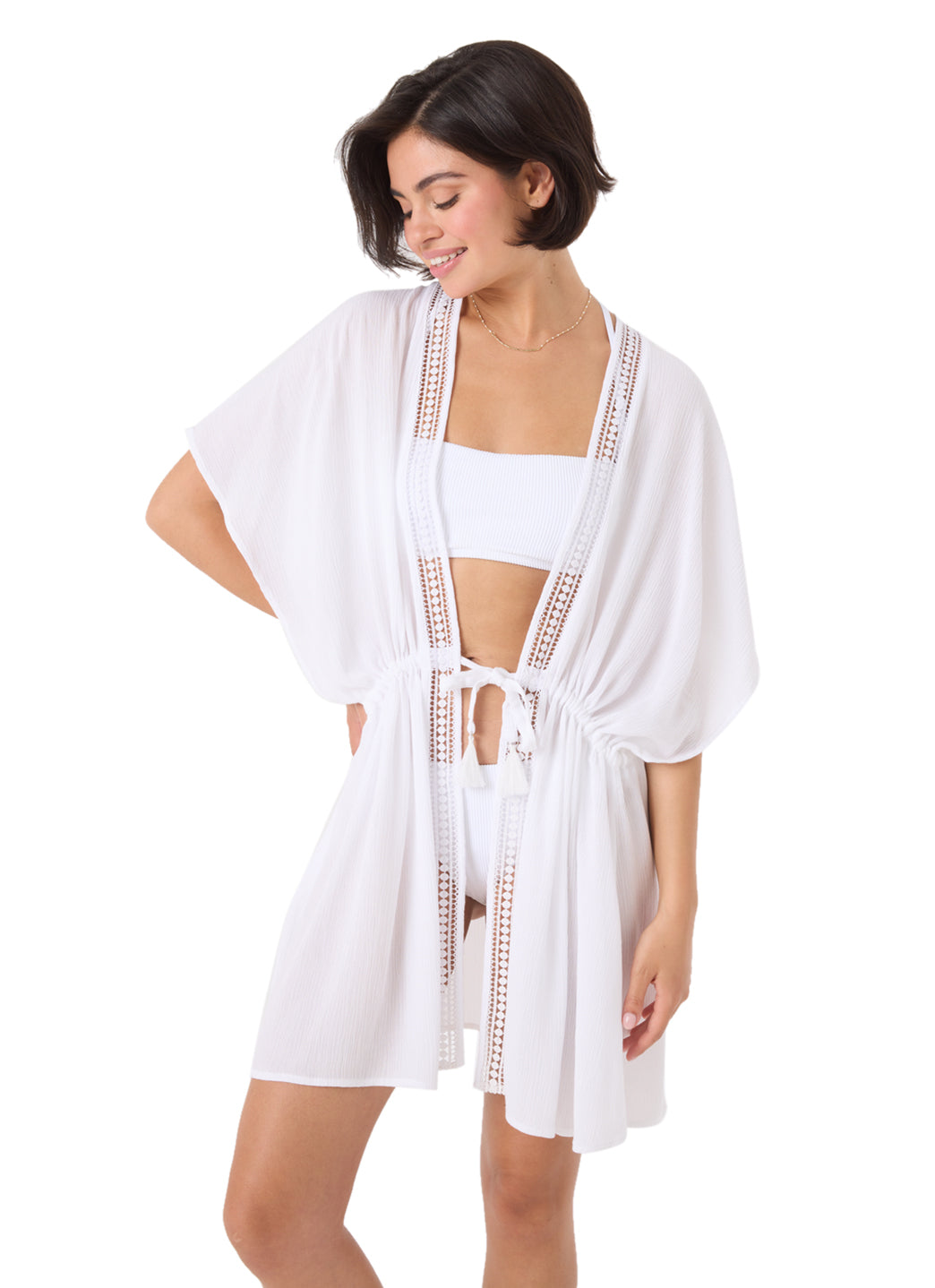 Roxy Women's Sun Kissed Kimono Cover Up、mySite、noshort