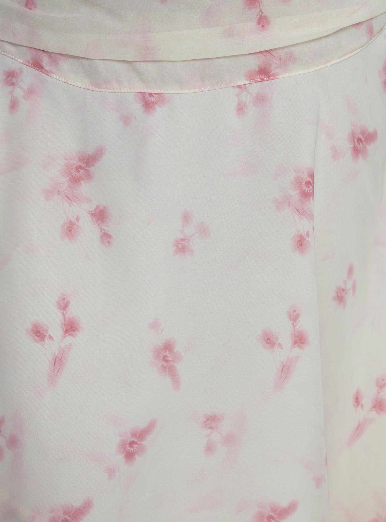 Charisse Asymmetrical Midi Skirt Floral、mySite、solidvoid