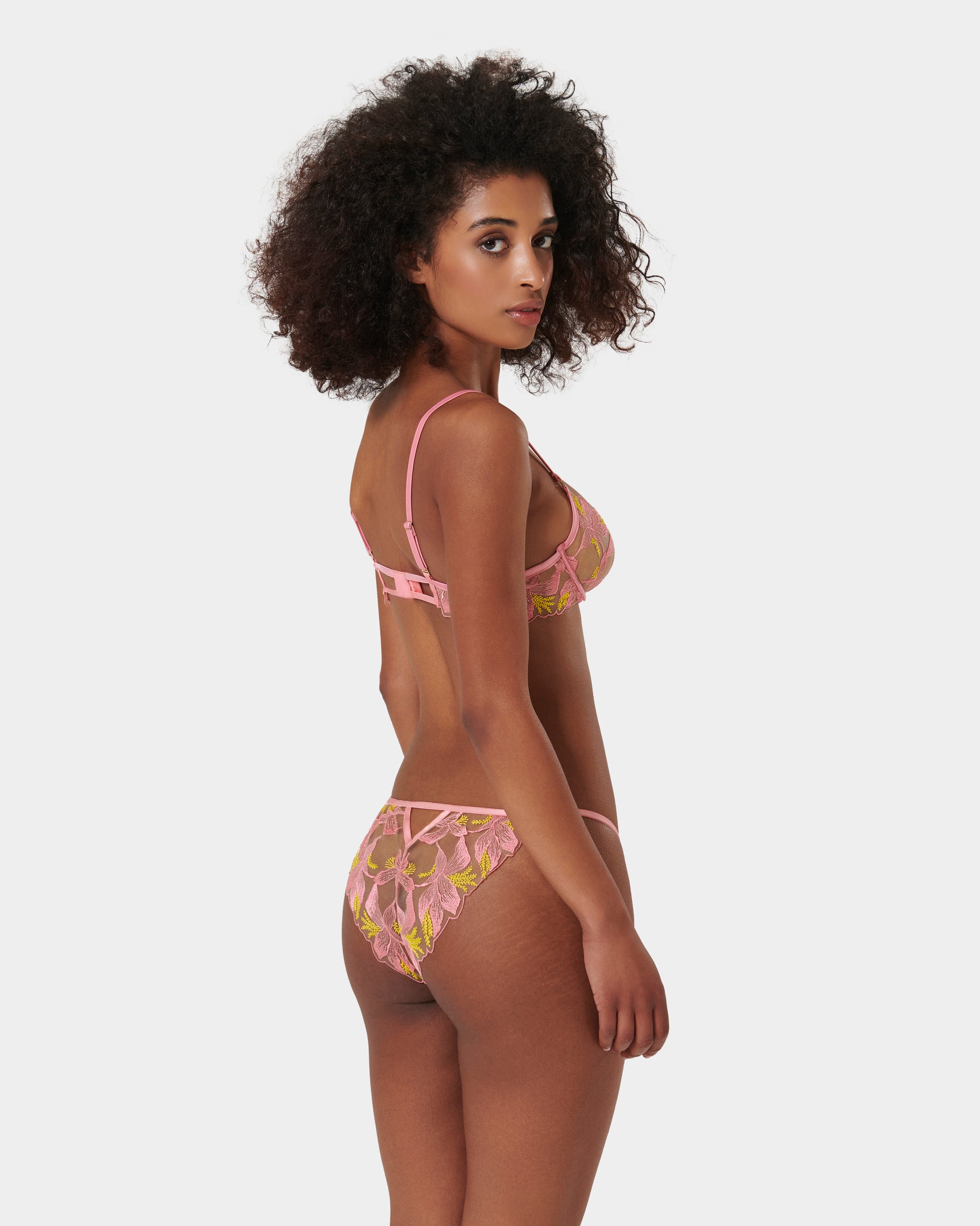 Patrice Sheer Brief Pink/Yellow、mySite、bengalsvssteelers