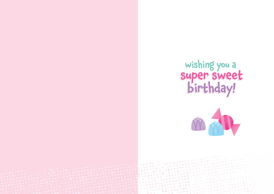  Birthday Card - Ice Cream Cone - Glitter、mySite、ghnorth