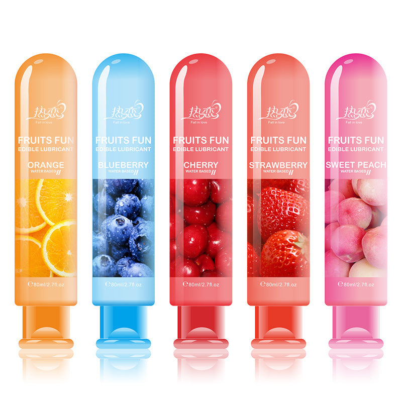 Fruit Flavour | Water - Soluble | Oral Gel | Edible Lubricant | 80ml、mySite、bottomscart