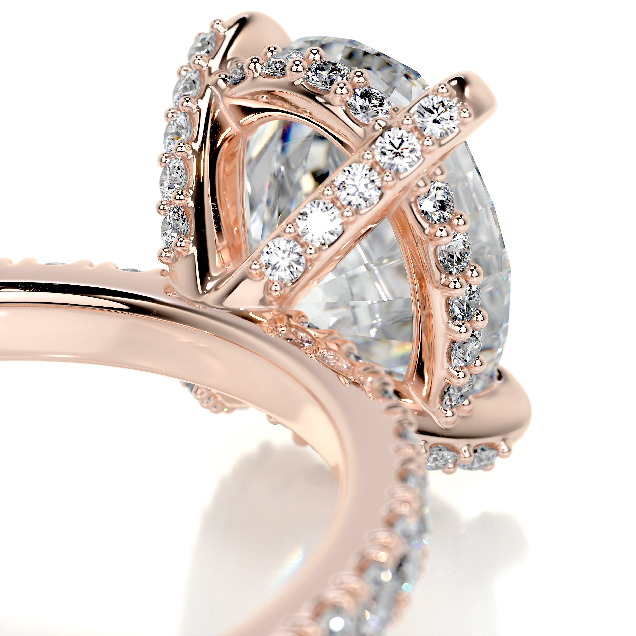Alicia Diamond Engagement Ring -14K Rose Gold、mySite、hinf8tx79