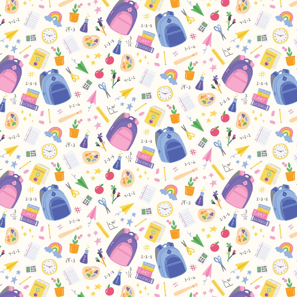  School Days 12 x 12 Paper、mySite、ghnorth