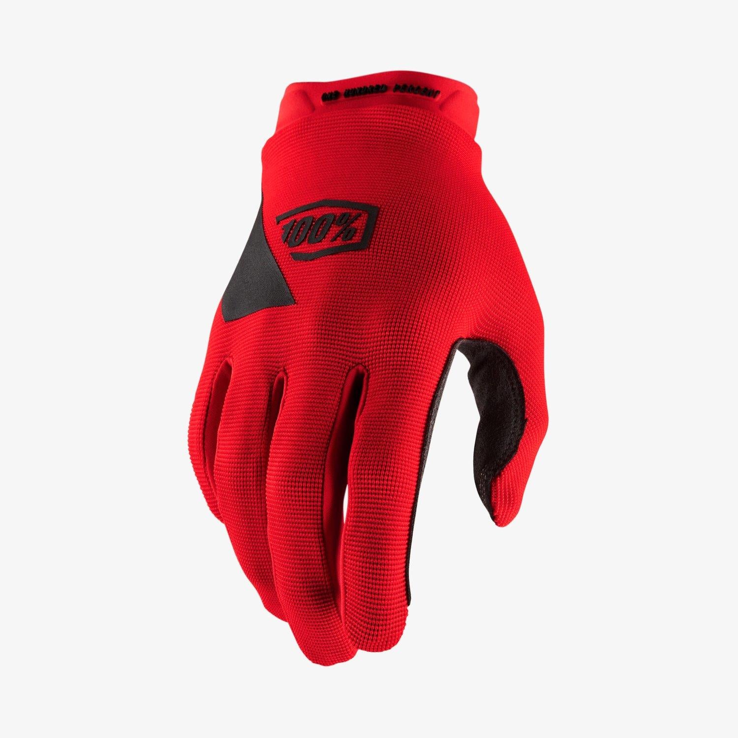  100% Ridecamp Youth Race Gloves - Red、mySite、merchandisen
